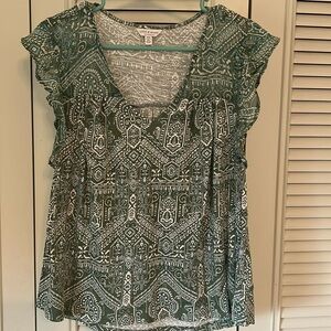 Lucky Brand Green Top